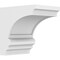 Ekena Millwork Standard Diane Architectural Grade PVC Corbel, 7"W x 10"D x 10"H CORP07X10X10DIA - alternate 1